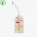 Christmas Wooden Pendants Xmas Tree Hanging Ornaments DIY Wood Crafts For Home Christmas Party New Year Decorations